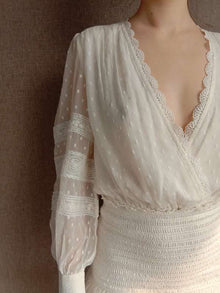 Rococo Sand | Tyra Top | White