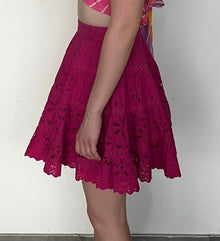 Rococo Sand | Sasha Mini Skirt | Raspberry/Pink