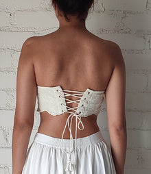 Hemant & Nandita | Cotton Bandeau | White
