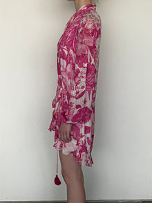 Rococo Sand | Cerise Short Dress | Multicolor