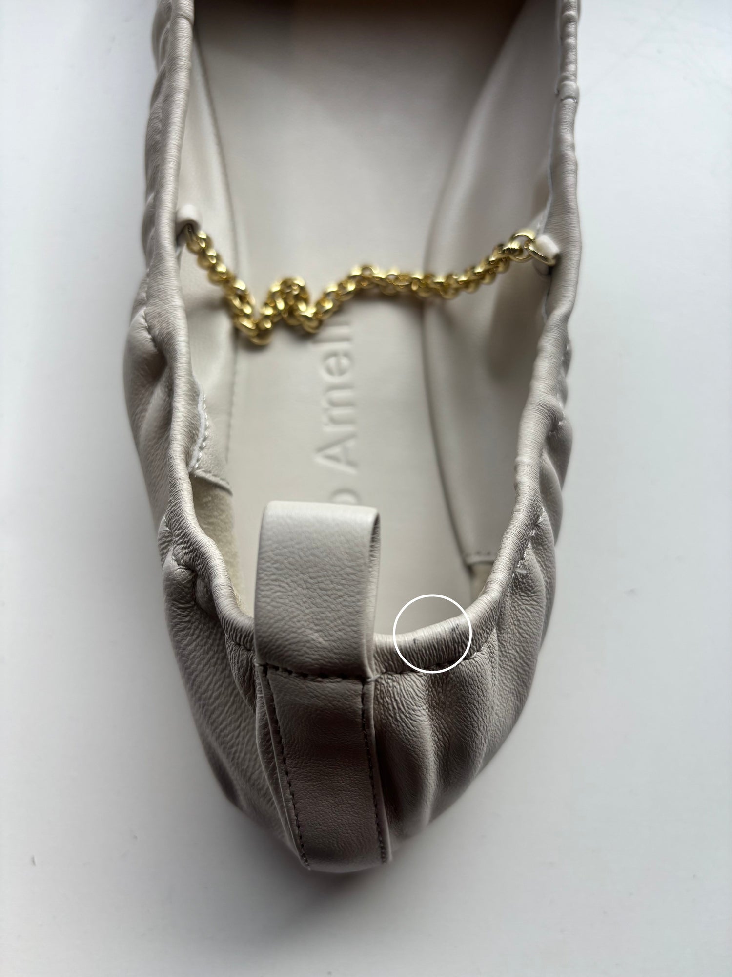 Ronde Ballet Flat - Faulty | Stone