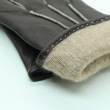 Mens | Deerskin Leather Gloves | Brown
