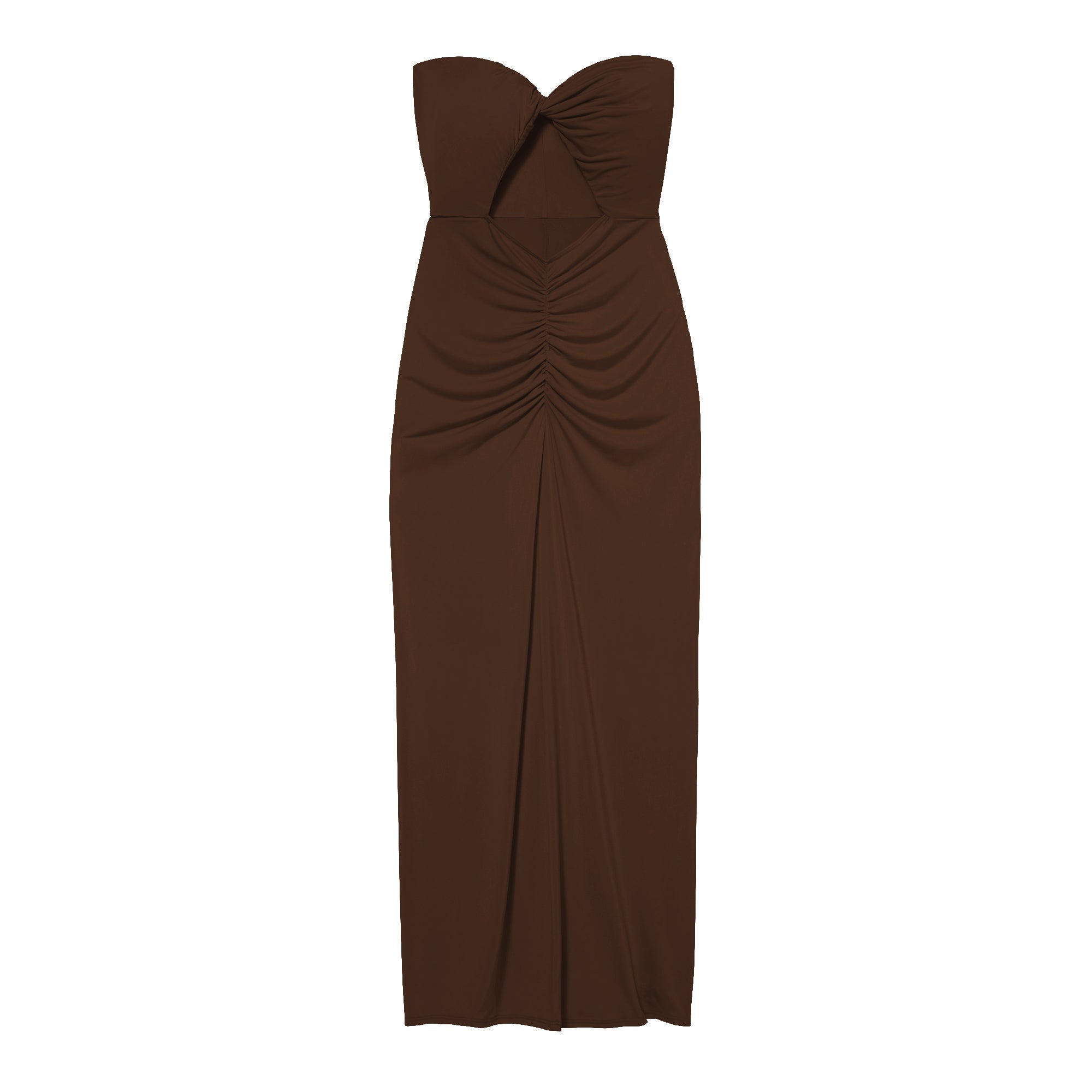 Iris Dress | Mocha Jersey