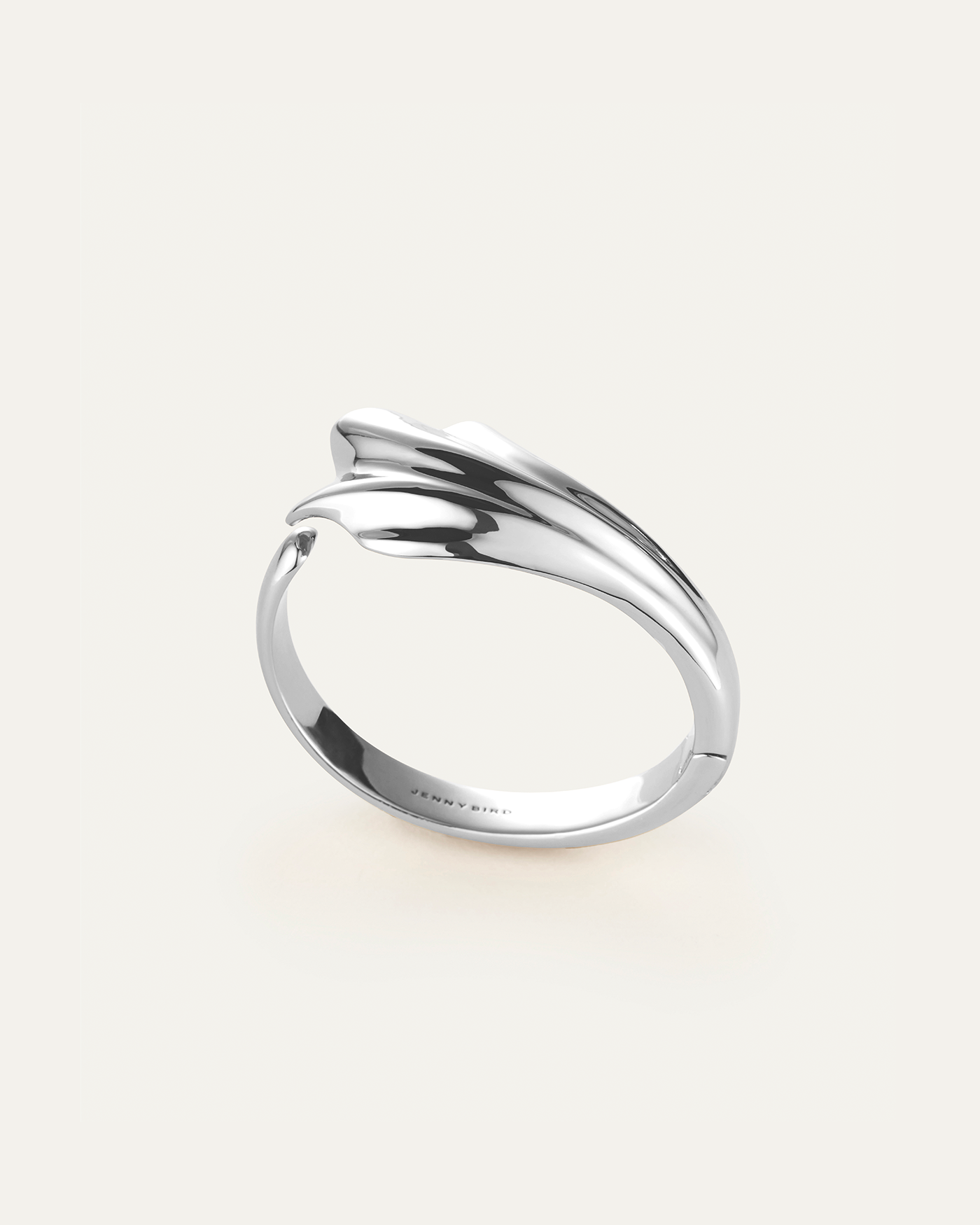 Lydia Cuff | Silver Dipped Brass