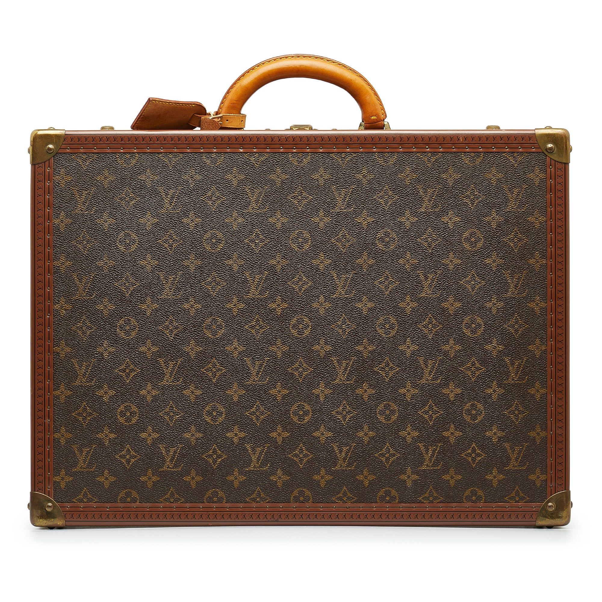 Louis Vuitton Pre-Owned Monogram Alzer Trunk 50 | Women | Brown