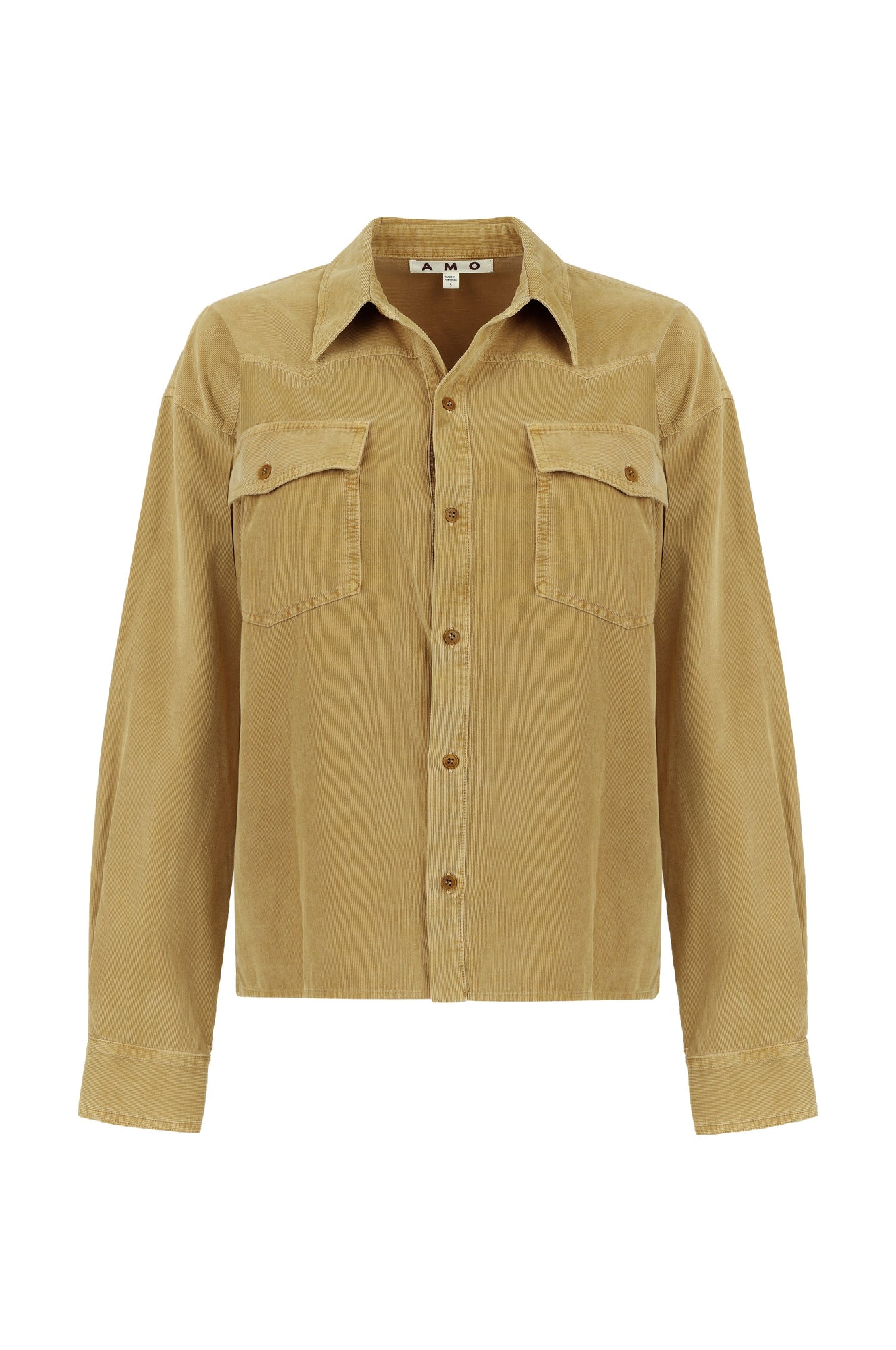 AMO Denim | Jenn Shirt in Cumin
