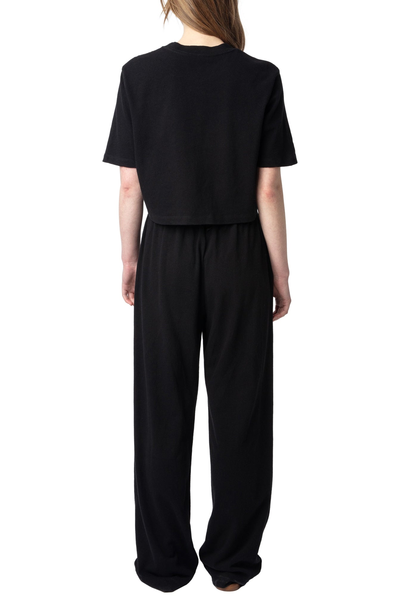 Clem Lin Lave Wings Sweatpants | Black