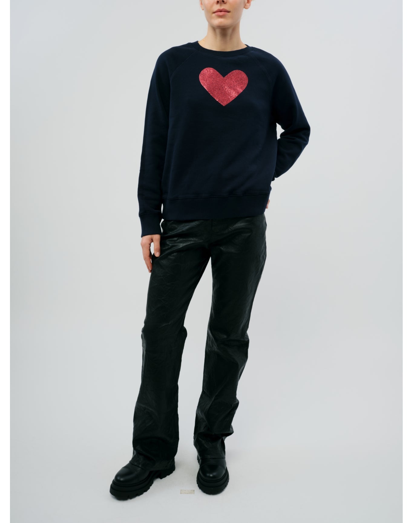 Women | Upper Mo Heart Strass | Encre