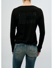 Women | Tunisien Ml Cl Amour D Strass | Black