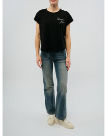 Women | Woop Hc Parisienne Emb | Black