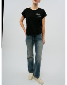 Women | Woop Hc Parisienne Emb | Black