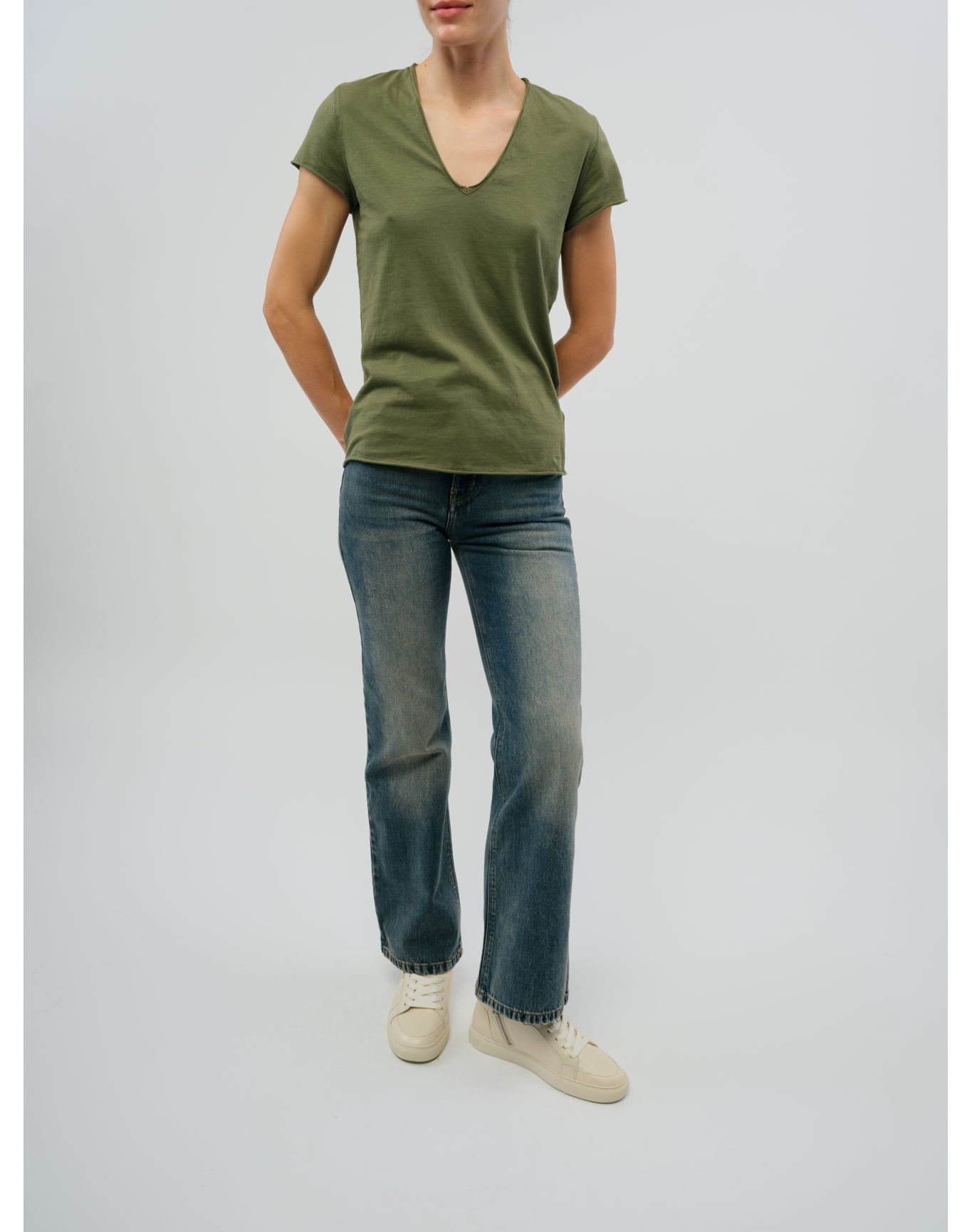 Women | Story Cl Fishnet Amour | Used Kaki