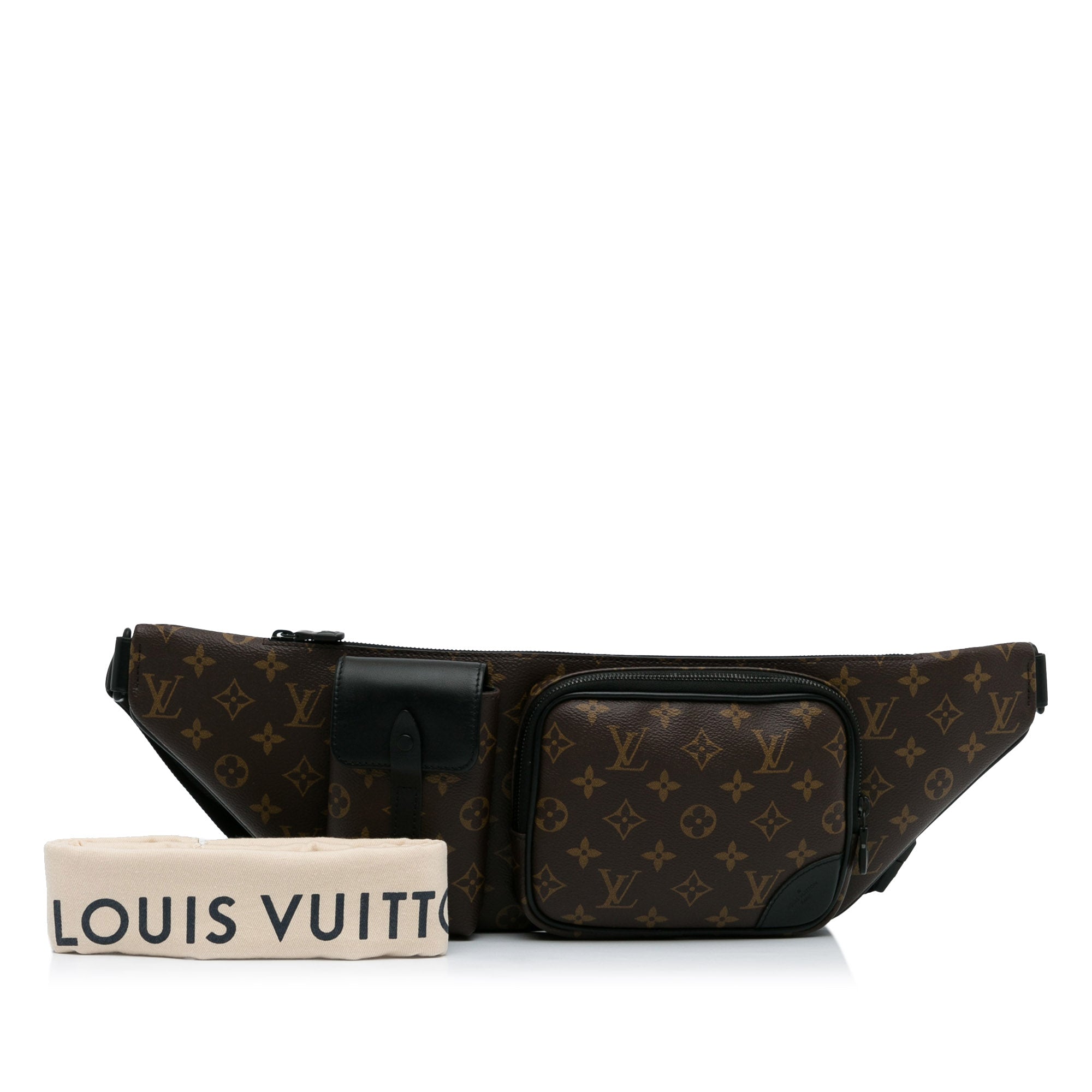 Louis Vuitton Pre-Owned Monogram Macassar Christopher Bumbag | Women | Brown (V2)