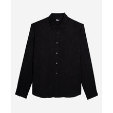 Jacquard Shirt With Skulls | Men | Black