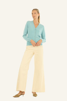 Jacqueline Cardigan | Columbia Blue