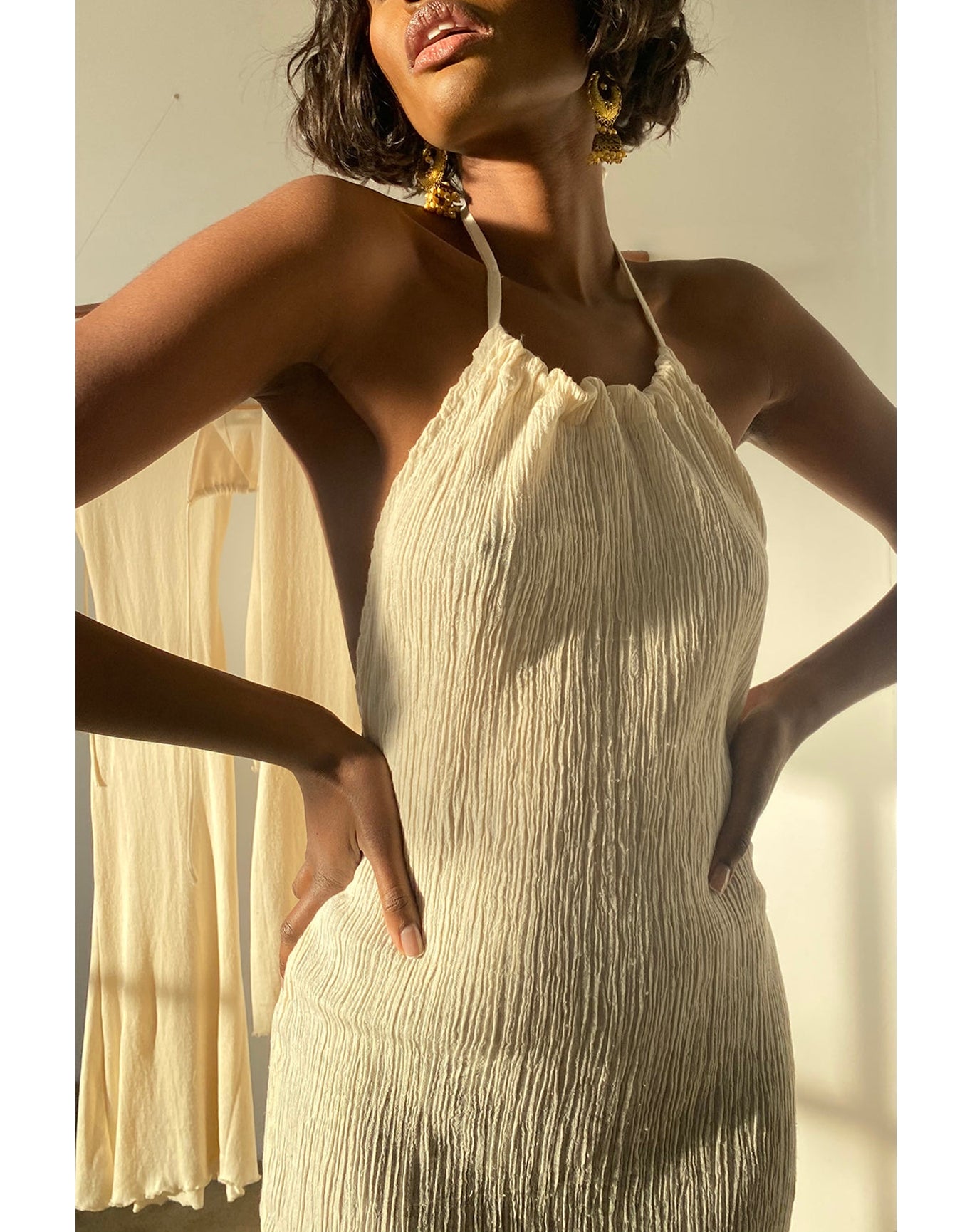 Jaya Dress | Cream