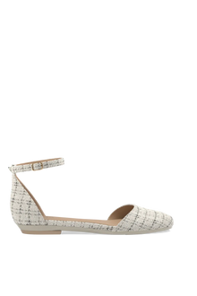 The Jocelyn Flat | Bone Tweed