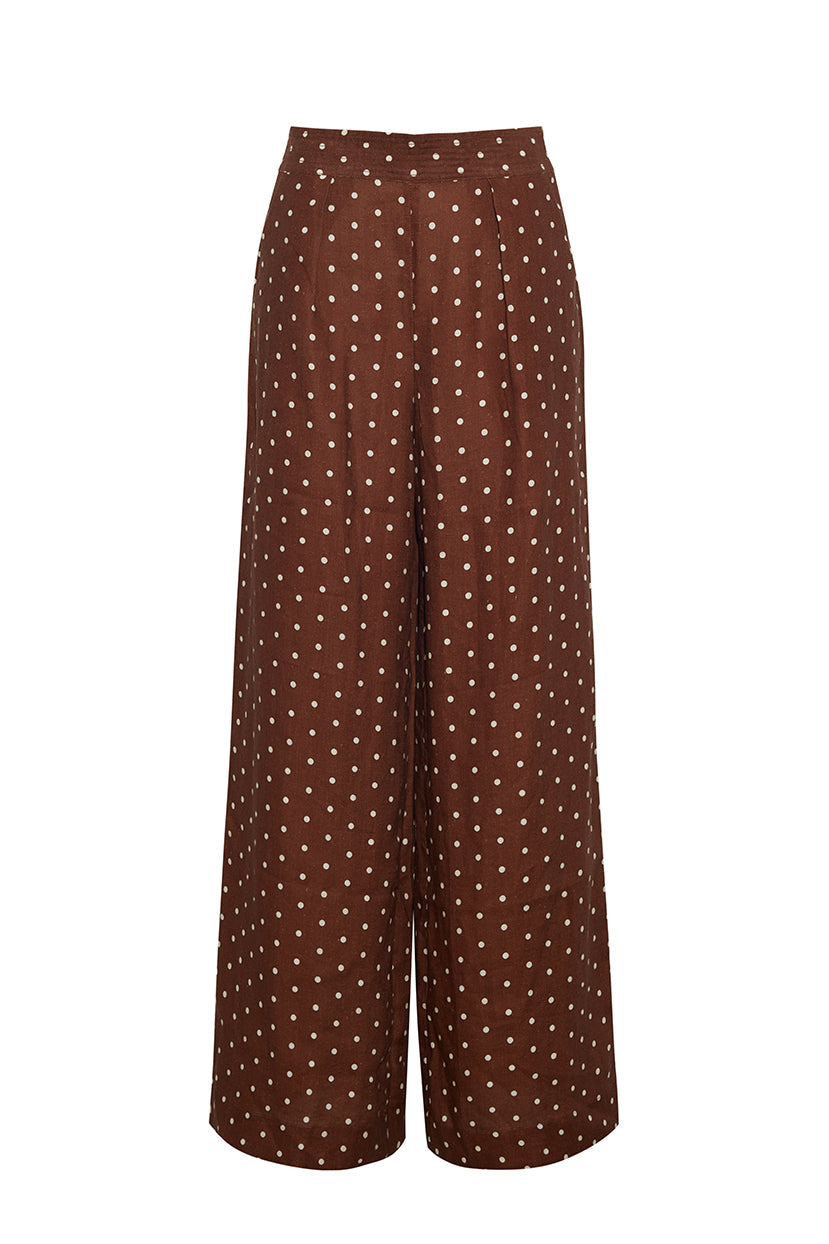 Josephine Pant | Dots Khaki