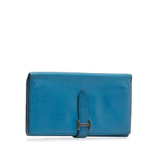 Hermès Pre-Owned Epsom Bearn Wallet | Women | Blue