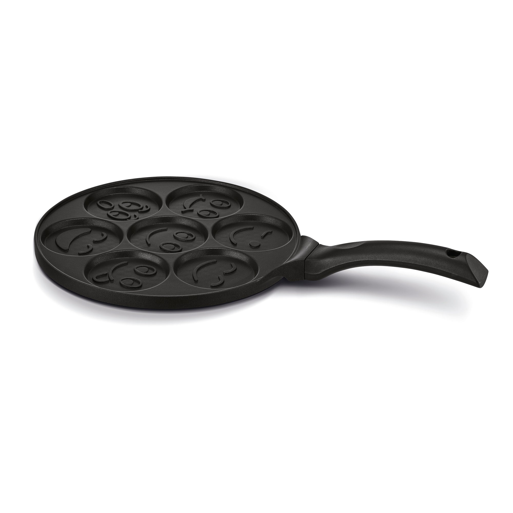 Kitchenfun Mini Blini 10.2" Pancake Maker Nonstick Ceramic Coating Black | Black
