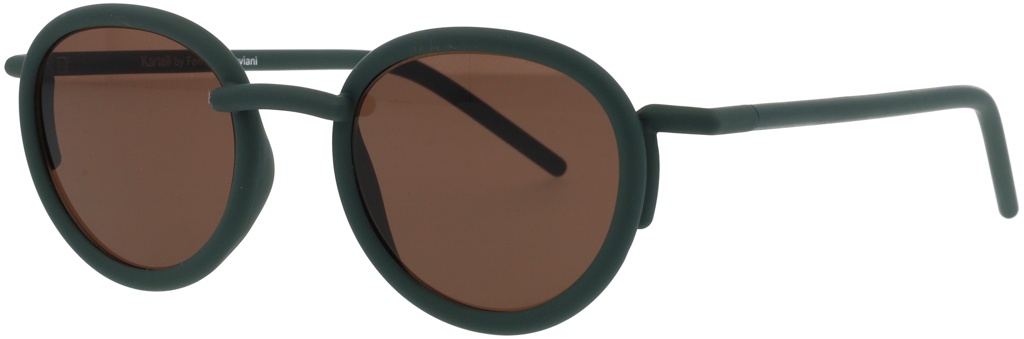 Unisex | Segmenti Oval Sunglasses | Grey Lens | Grey