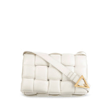 Bottega Veneta Pre-Owned Padded Cassette Leather Crossbody Bag | Women | White