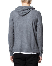 Men | Clash Cp Spi Cardigan Cachemir | Gris