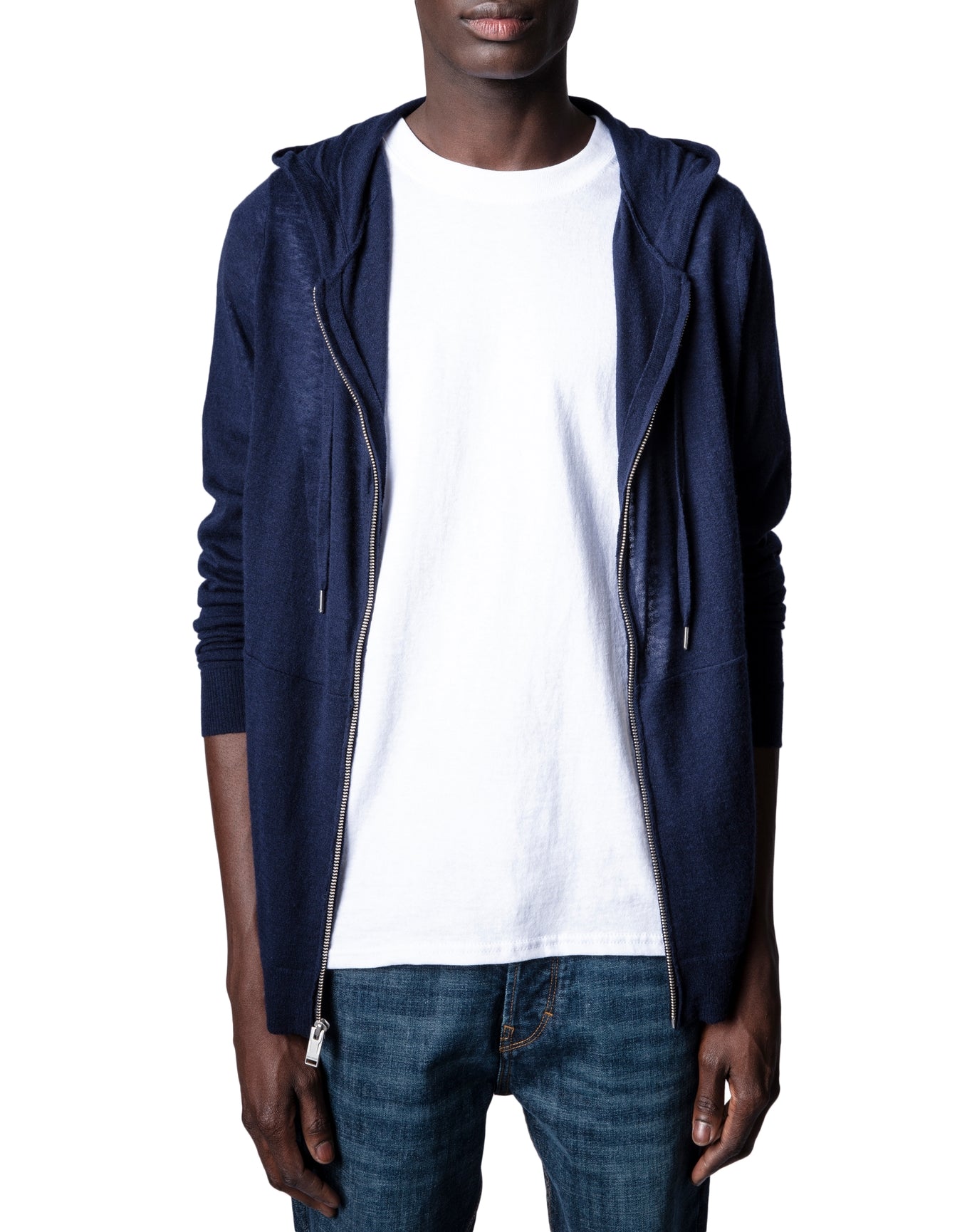 Men | Clash Cp Spi Cardigan Cachemir | Marine