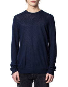 Men | Kennedy Cp Spi Pull Cachemire | Marine