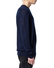 Men | Kennedy Cp Spi Pull Cachemire | Marine