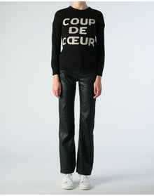 Women | Gaby Coup De Cœur Intarsia | Noir