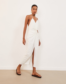 Kana Midi Dress | Off White