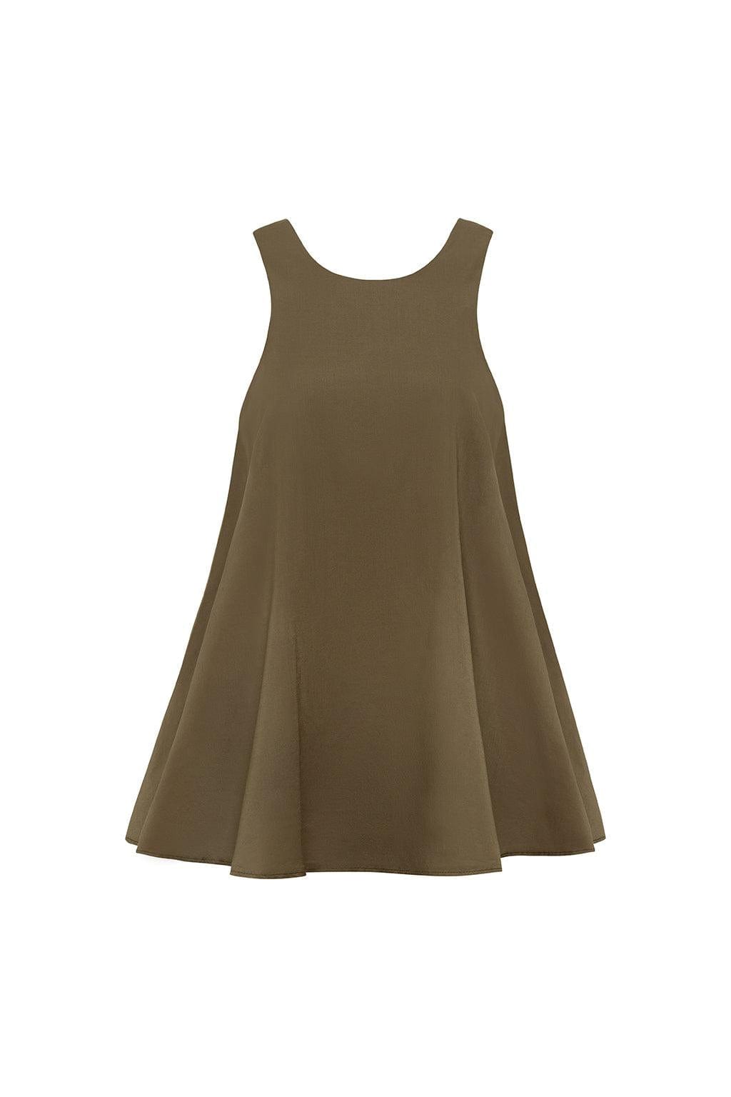 Hannah Dress | Khaki