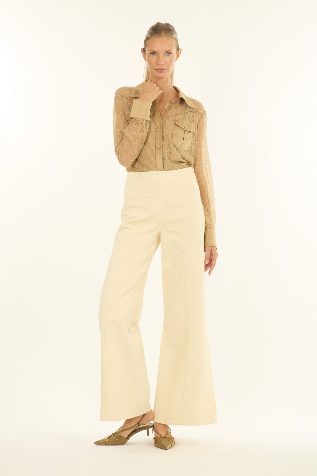 Aubree Top | Sand