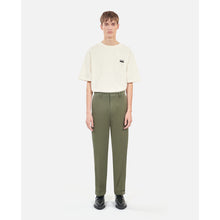 Khaki Cotton Trousers | Men | Olive Night