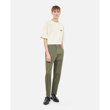 Khaki Cotton Trousers | Men | Olive Night