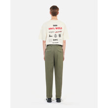 Khaki Cotton Trousers | Men | Olive Night