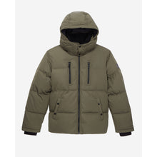 Hooded Puffer Jacket | Men | Khaki