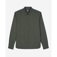 Khaki Poplin Shirt | Men | Dark Green