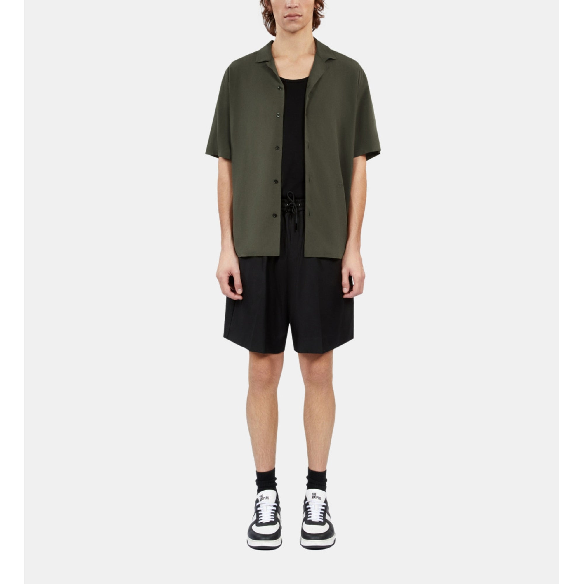 Short-Sleeved Shirt | Men | Khaki