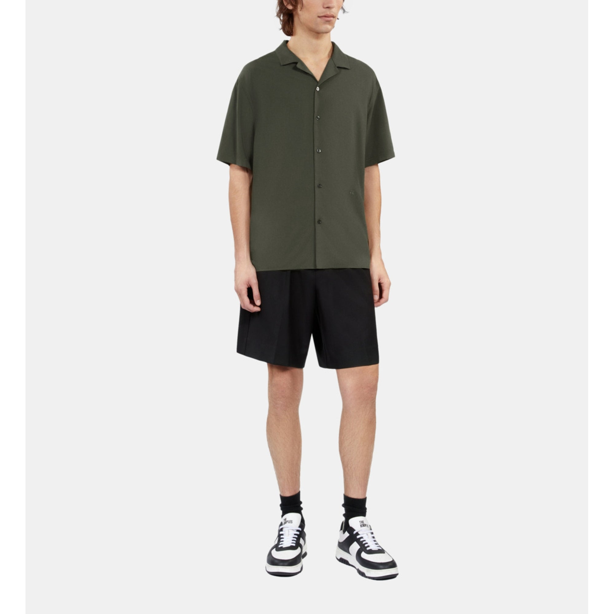 Short-Sleeved Shirt | Men | Khaki