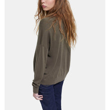 Khaki Wool Sweater | Women | Algue