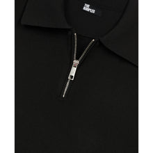 Knitted Polo T-Shirt | Men | Black