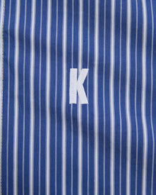 Bold Striped Shirting | Blue