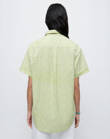 Womens | 70s Short Sleeve Shirt | Citrus Paisley