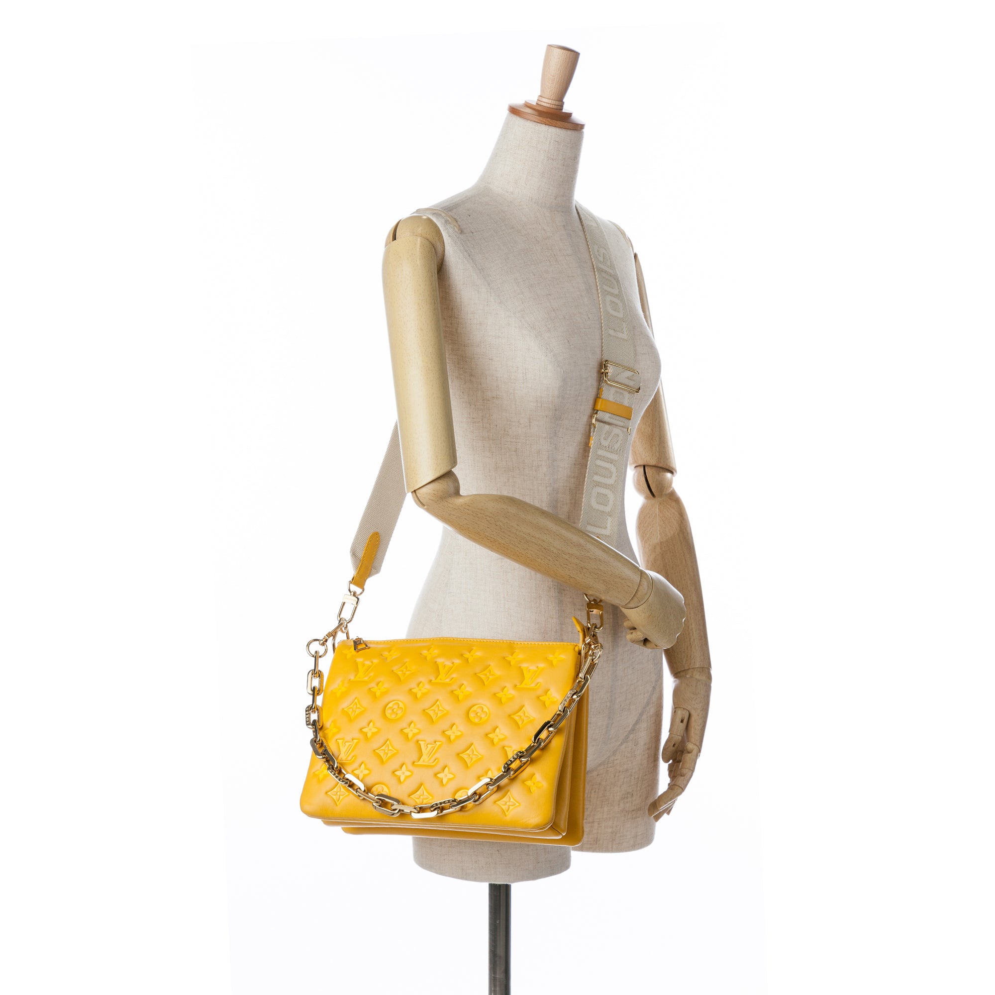 Louis Vuitton Pre-Owned Monogram Coussin PM | Women | Yellow