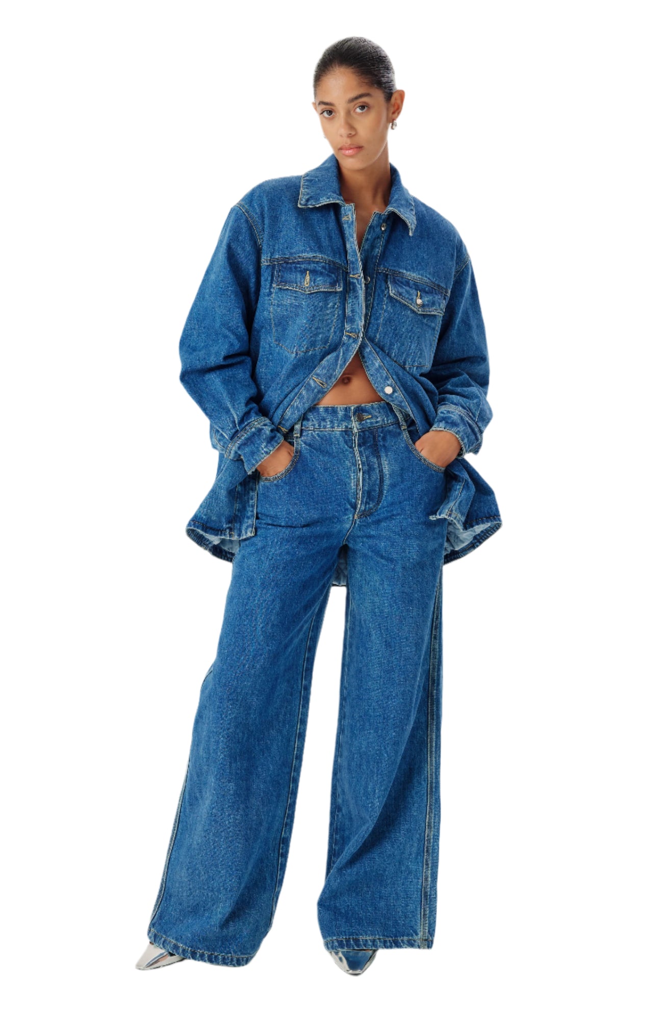 Bristol Jacket | Medium Wash Denim
