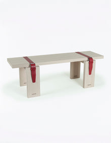 Stacked Bench in Tassili | Red