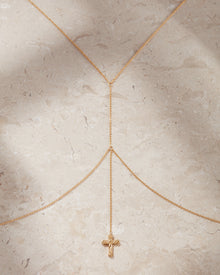 The Valentine Bodychain | Gold Vermeil Plated Sterling Silver