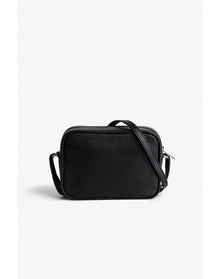 Women | Xs Boxy Wings Grained Leather | Noir